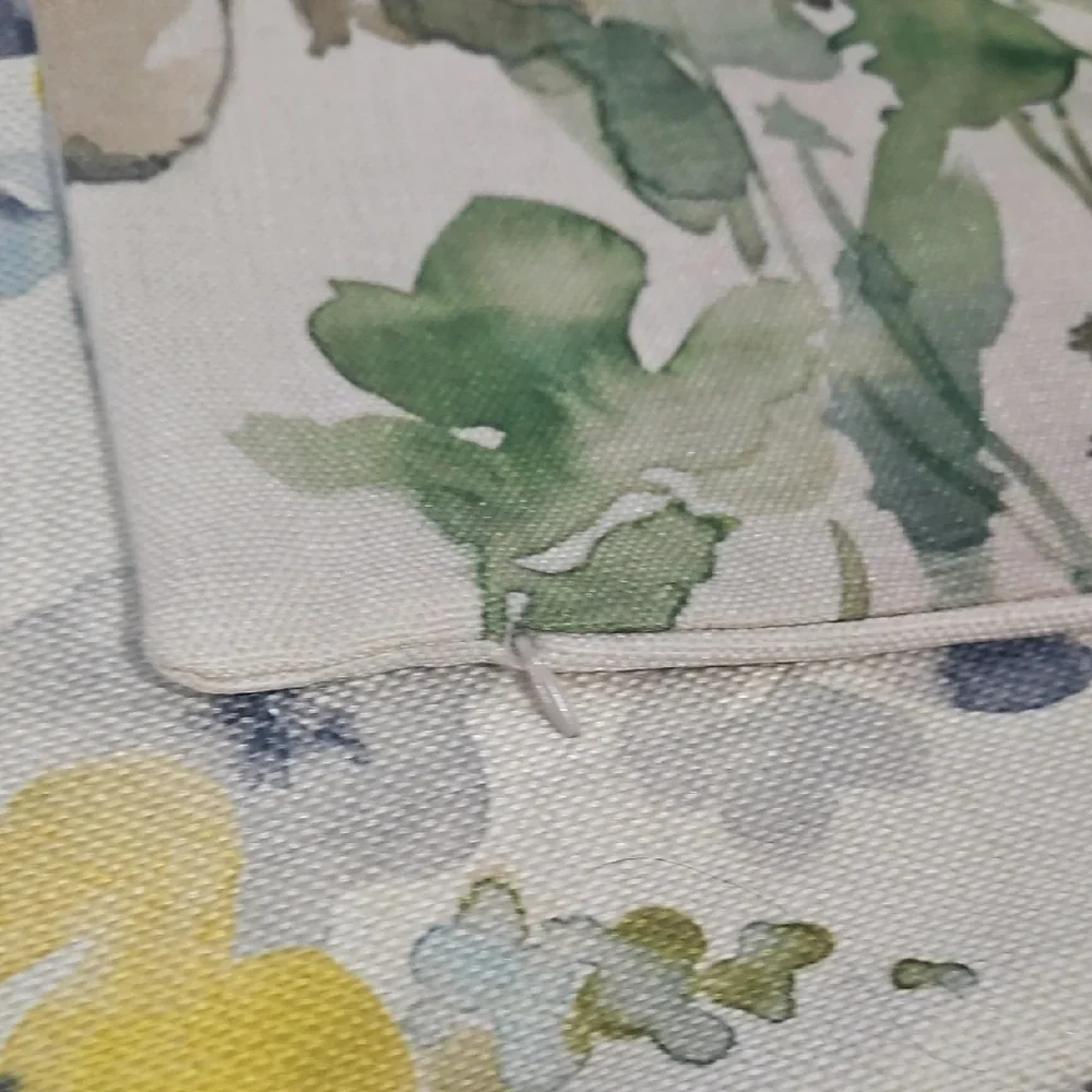 Floral Accent Pillow Covers - Set of 3